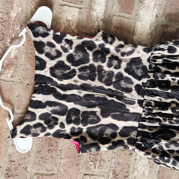 U JULIENNE LEOPARD PRINT DRESS SIZE XS - Picture 5 of 5